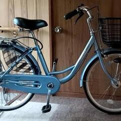 シティサイクル24インチ　ノーパンクタイヤ