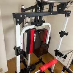 【これだけで完璧】パワーラックと付属部品の画像