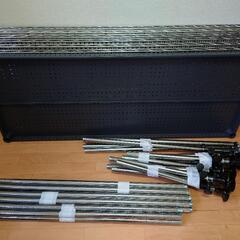 【中古良品】スチールラック121.5cm一式