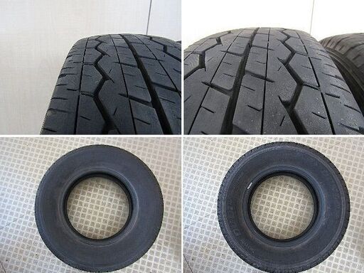【サマータイヤ】ダンロップ ＤＶ０１　１９５／８０Ｒ１５　４本セット