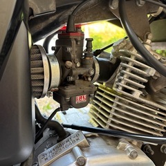 YB125SP ヨシムラ　前後18インチ化の画像