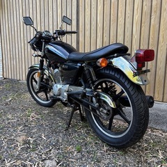 YB125SP ヨシムラ　前後18インチ化の画像
