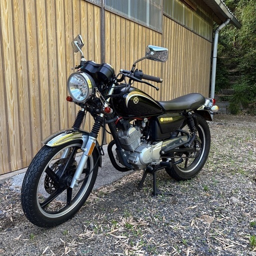 YB125SP ヨシムラ　前後18インチ化