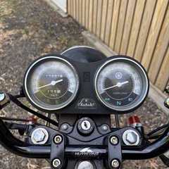 YB125SP ヨシムラ　前後18インチ化の画像