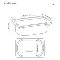 IKEA 収納ボックスセットの画像