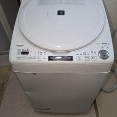 5S⑤【清潔安心の分解清掃済】SHARP洗濯乾燥機8kg