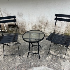☕️ガーデンテーブル&チェアセット🌿テラス席アウトドアインテリア...