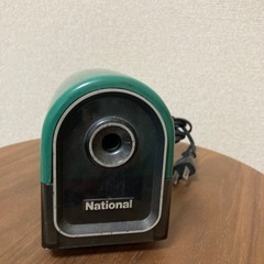 昭和レトロ　ナショナル松下電気製　鉛筆削りの画像