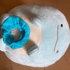 すみっコぐらし　とかげ　ぬいぐるみ時計の画像