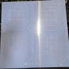57t 光 ポリカ中空ボード 乳白半透明 2枚入 4×900×900mm KTP990W-3-2の画像