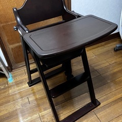 木製ベビーチェア
