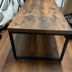 センターテーブル ローテーブル リビングテーブル (ステイン9848) ニトリ　　リサイクルショップ宮崎屋　佐土原店　25.5.25Fの画像