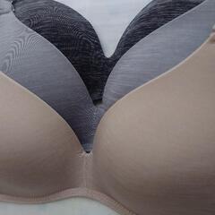 ★お値下げ！女性限定‼️3色セット 樹脂ワイヤー ブラジャー ※新品未使用 ワケあり格安！★まとめ割 Ｌサイズ 金具レス　の画像