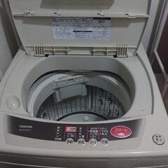 古い東芝洗濯機