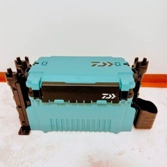 ◾️（新品未使用セット）タックルボックス  水色×ブラック色　ロ...