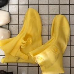 【靴一足二百円】ブーツ　レインブーツ　ヒールの画像