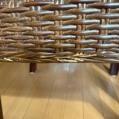 ニトリダイニングテーブル3点セットの画像