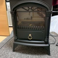 ニトリ　暖炉式ファンヒーター　black