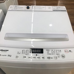 【1年動作保証付き！】Hisenseの全自動洗濯機のご紹介です！！