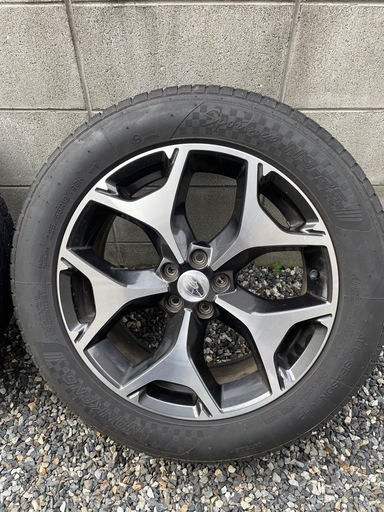 スバル純正ホイール付きタイヤ