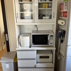 [使用期間 2年]食器棚