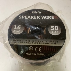 Postta スピーカーワイヤー 50FEET 未使用品