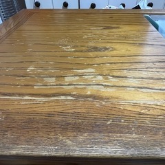 アンティークローテーブルの画像