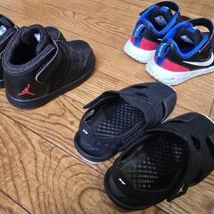 男の子スニーカー/サンダル　13cm　セットの画像