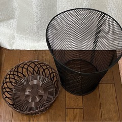 カゴ　2個の画像