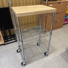 キッチンワゴン　スチールラック