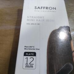 SAFFRON ストレートミニヘアアイロン HDL-MN-01 BKの画像