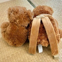 茶色いくまちゃん ぬいぐるみの画像