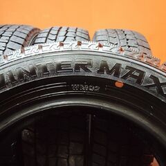 DUNLOP WINTER MAXX WM02 185/65R15 15インチ スタッドレス 4本 23～24年製 バリ溝 シエンタ ノート MAZDA2 デミオ等　(KTO372)の画像
