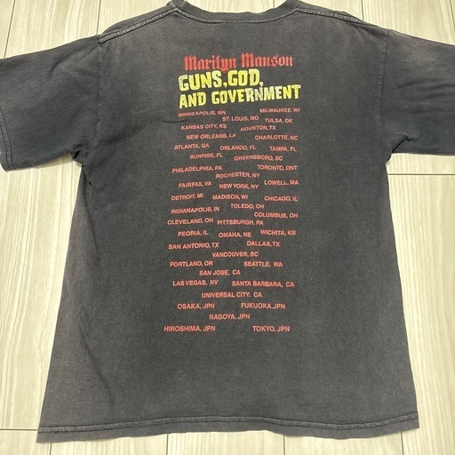 ヴィンテージTシャツ マリリマンソン