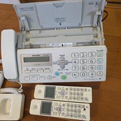 SHARP 製ファクシミリ付電話器の画像