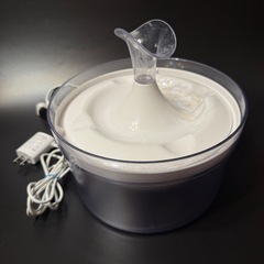 猫用給水器　ジェックス ピュアクリスタル グラッシー　1.5L ...