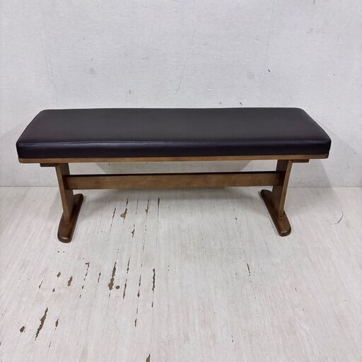 23972  4人掛けダイニングテーブル　回転椅子2脚　ベンチセット　天然木 SAKAI KOUGEI   ◆大阪市内・東大阪市他 6,000円以上ご購入で無料配達いたします！◆ ※高槻・枚方方面◆西宮・尼崎方面◆生駒方面　それぞれ条件付き無料配送あり！