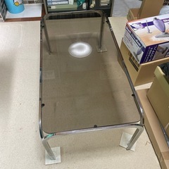 昭和レトロ　ガラステーブルの画像