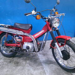 HONDA CT110 ハンターカブ110 赤 エンジン始動動画...