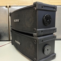 SONY MU-S7 1WAY 2SPEAKER 天吊 据置 フルレンジ スピーカー 8Ω エッジ割れあり 音出し ソニー 動作確認済 中古品 ③の画像