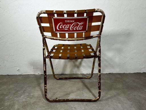 Coca-Cola』コカコーラ 折りたたみチェア パイプイス RWcha56