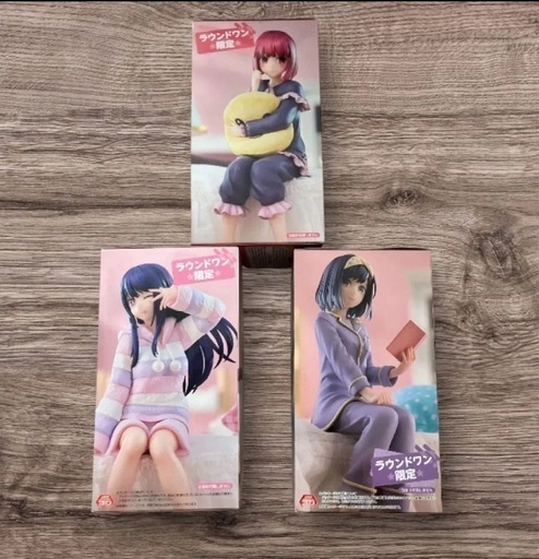 推しの子フィギュア3点セットアイ黒川あかね有馬かなヌードル