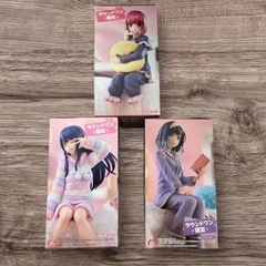 推しの子　フィギュア　3点セット　アイ　黒川あかね　有馬かな　ヌードルストッパー　ラウンドワン限定の画像