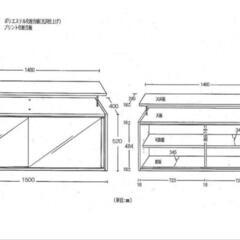 家具　収納　本棚　上置き棚　突っ張り　光沢仕様の画像