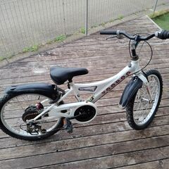 ２０インチ自転車6段ギアの画像