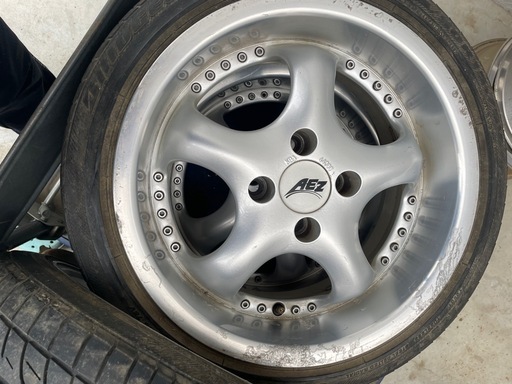 超希少 ボルベット 深リム カップホイールBORBET TYPE-R PCD100