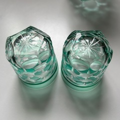 コップ　グラス　ガラス　酒器　冷酒の画像