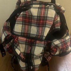 チェックリュック