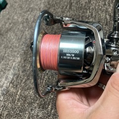 スピニングリール　釣具の画像