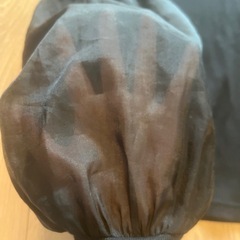 AZUL by MOUSSY ブラックトップス Mサイズの画像